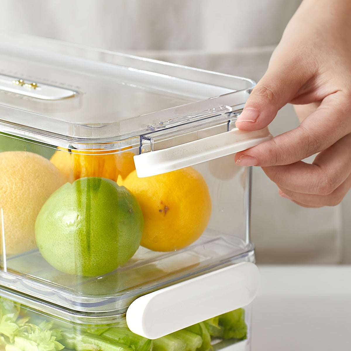 FridgeSafe - Food-Safe PET Fridge Storage Box