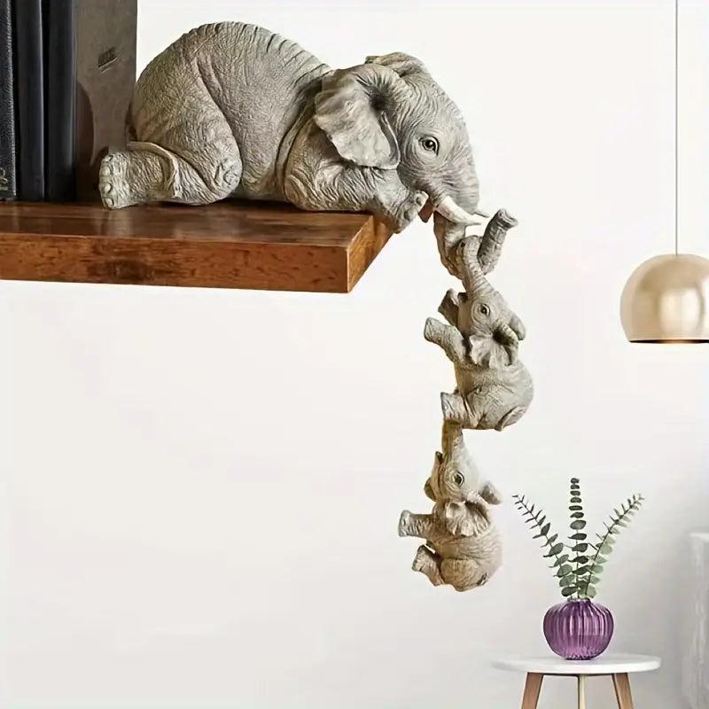 SoleneVerde - Retro and Elegant Elephant Decoration