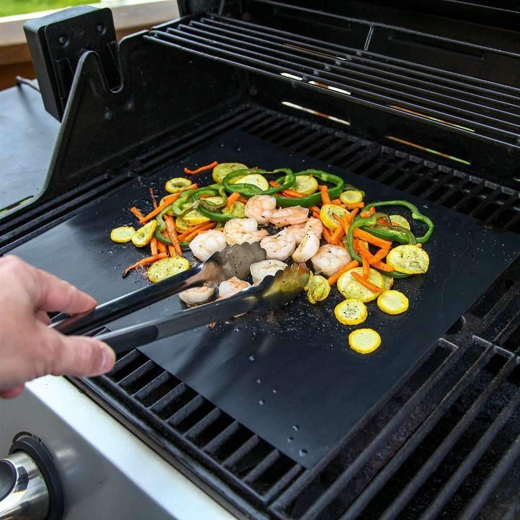 BBQ Grill Mat Grilly - Heat Resistant and Easy to Clean (2+2 Free)