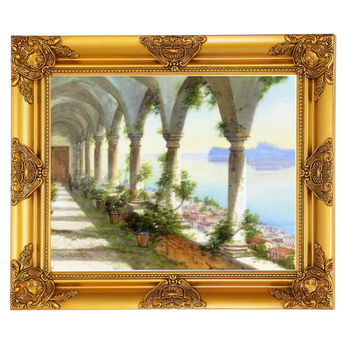 Capri Elegance - Classic Column Gallery Art Wall Decor