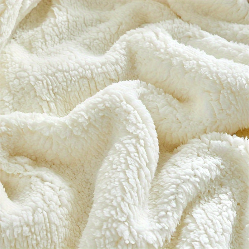 Sherpa Fleece Blanket - Luxe Soft Warm Blanket