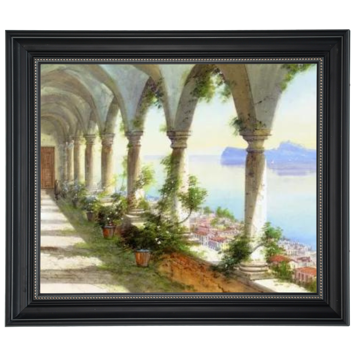 Capri Elegance - Classic Column Gallery Art Wall Decor