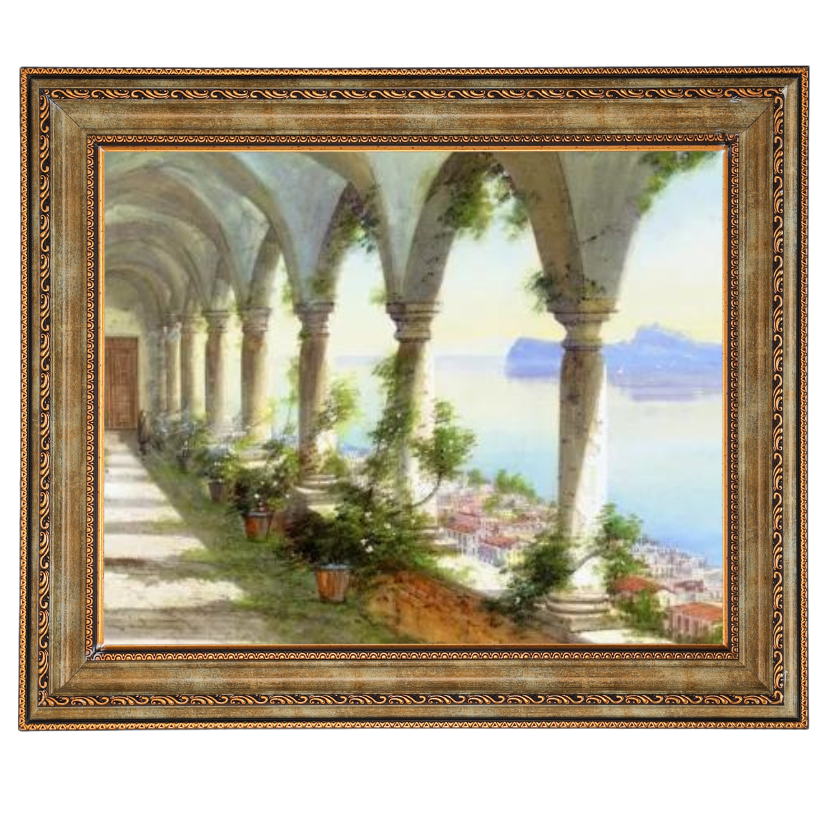 Capri Elegance - Classic Column Gallery Art Wall Decor