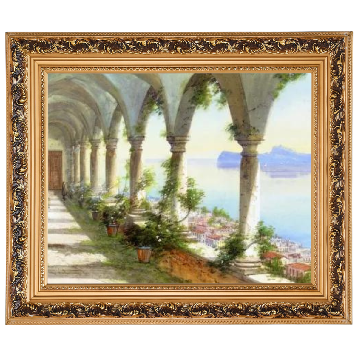 Capri Elegance - Classic Column Gallery Art Wall Decor