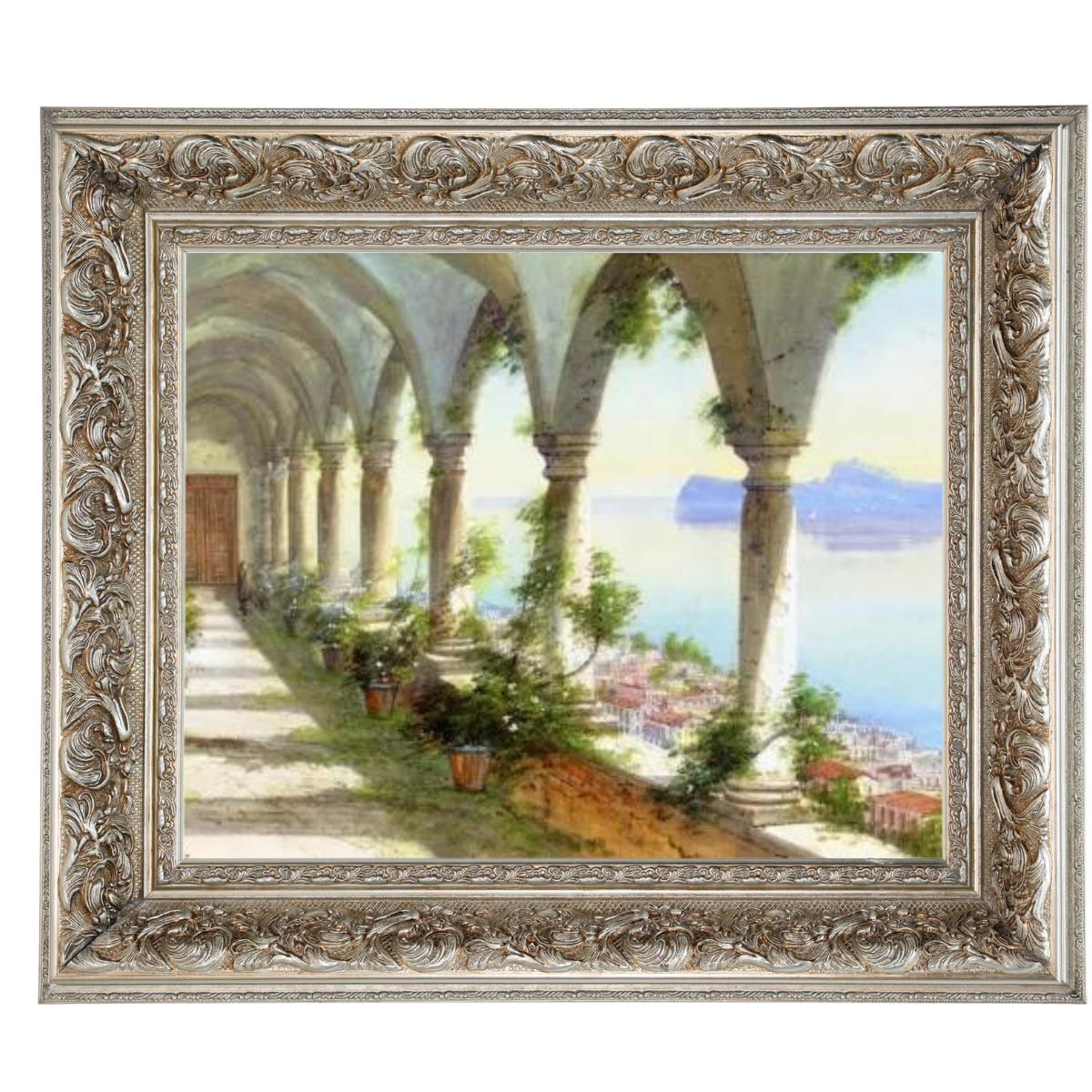 Capri Elegance - Classic Column Gallery Art Wall Decor