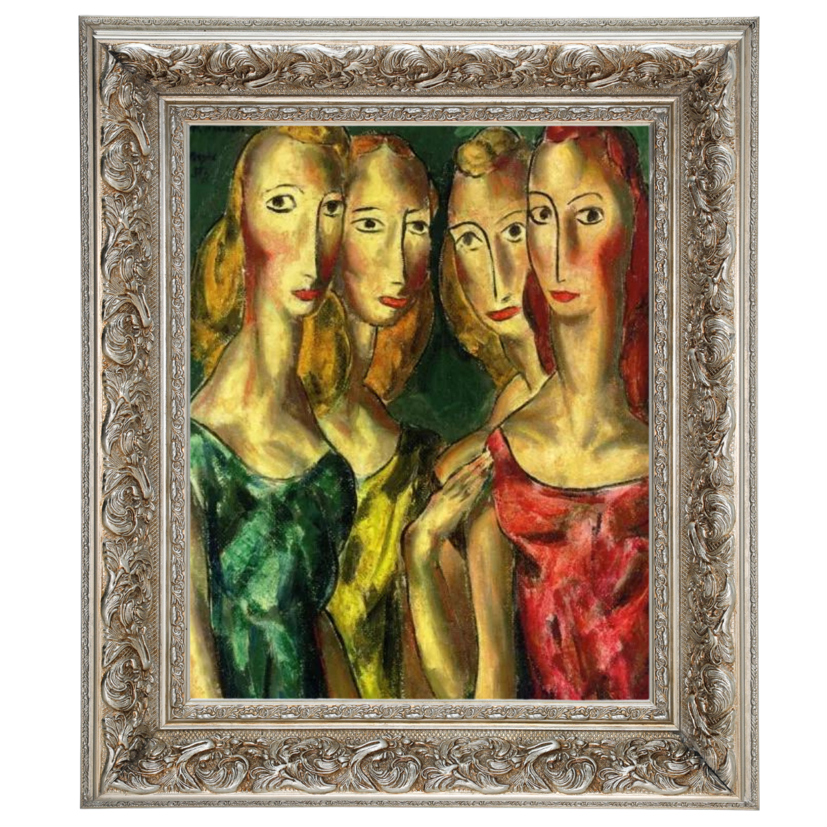 SisterGrace - Four Sisters Vintage Art for Walls