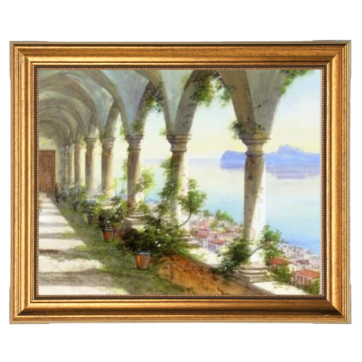 Capri Elegance - Classic Column Gallery Art Wall Decor