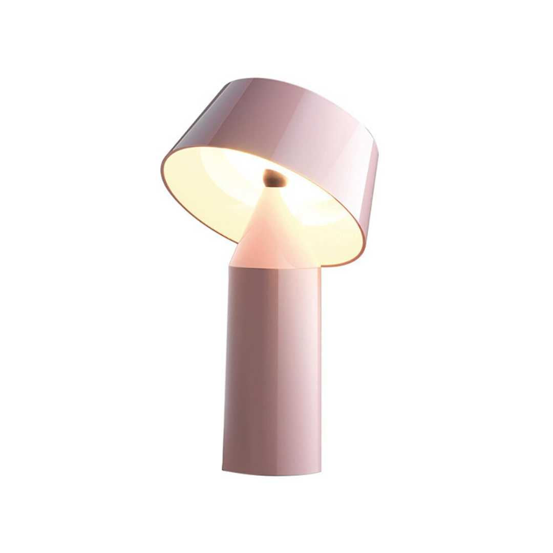 Rechargeable Metal Table Lamp - Multiple Colours, LED Lighting, Ideal for Bedroom and Decoration