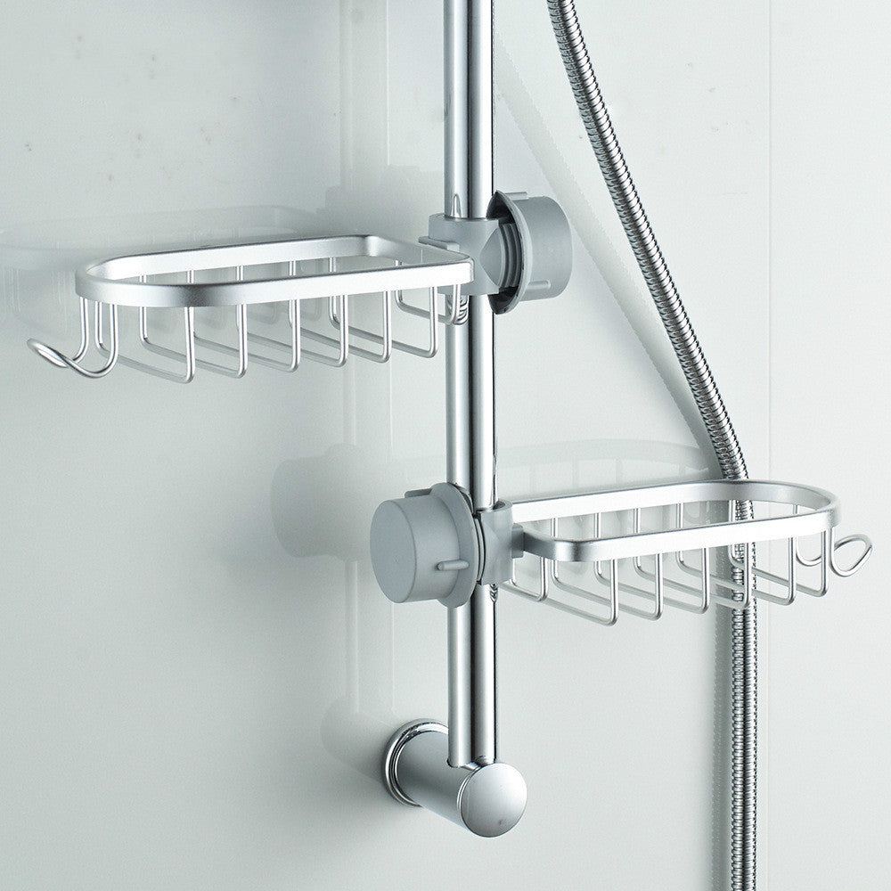 LuminAura - Kitchen Draining Rack with Mesh Basket - Quick-Drying and Stylish