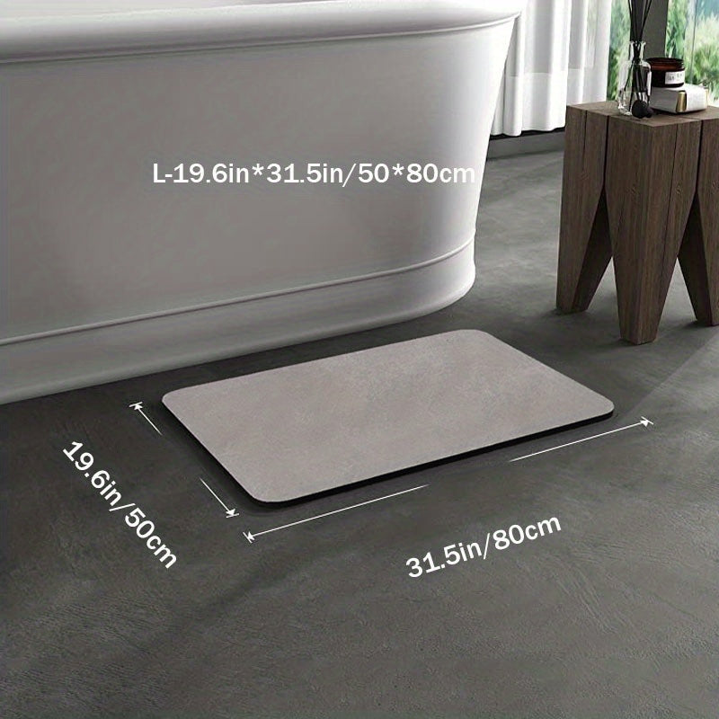 Antislip Bath Mat - Quick Drying - Safe and Stylish - 40x60 cm