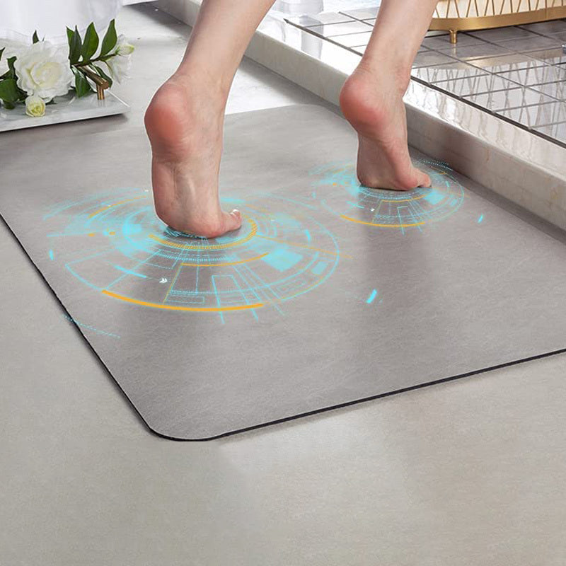 Antislip Bath Mat - Quick Drying - Safe and Stylish - 40x60 cm