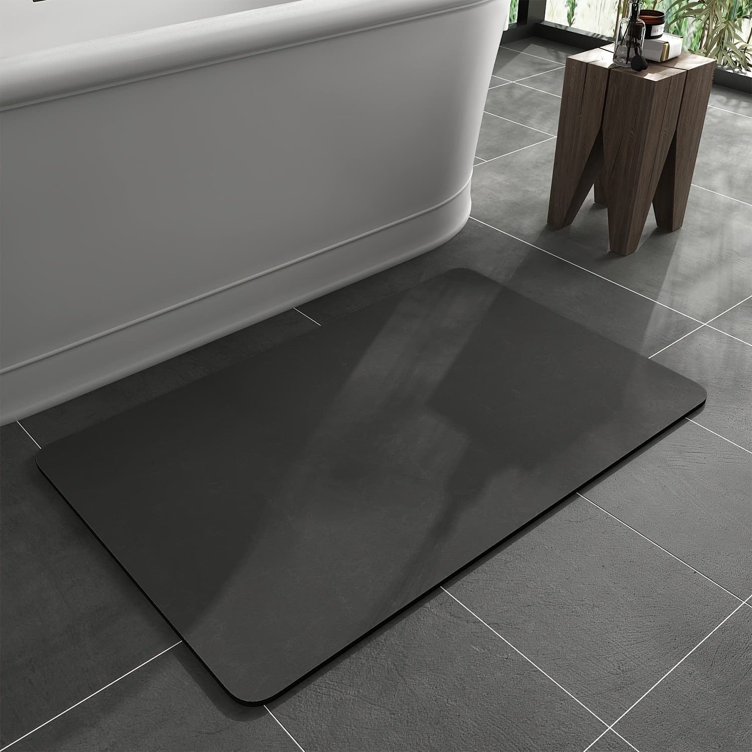 Antislip Bath Mat - Quick Drying - Safe and Stylish - 40x60 cm