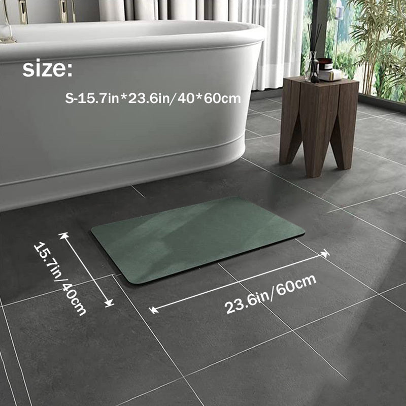 Antislip Bath Mat - Quick Drying - Safe and Stylish - 40x60 cm