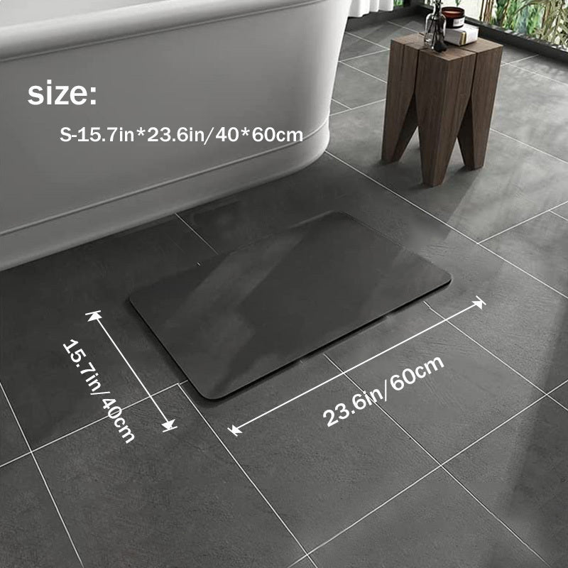 Antislip Bath Mat - Quick Drying - Safe and Stylish - 40x60 cm