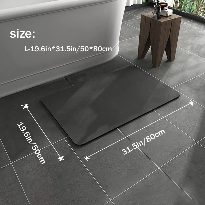 Antislip Bath Mat - Quick Drying - Safe and Stylish - 40x60 cm