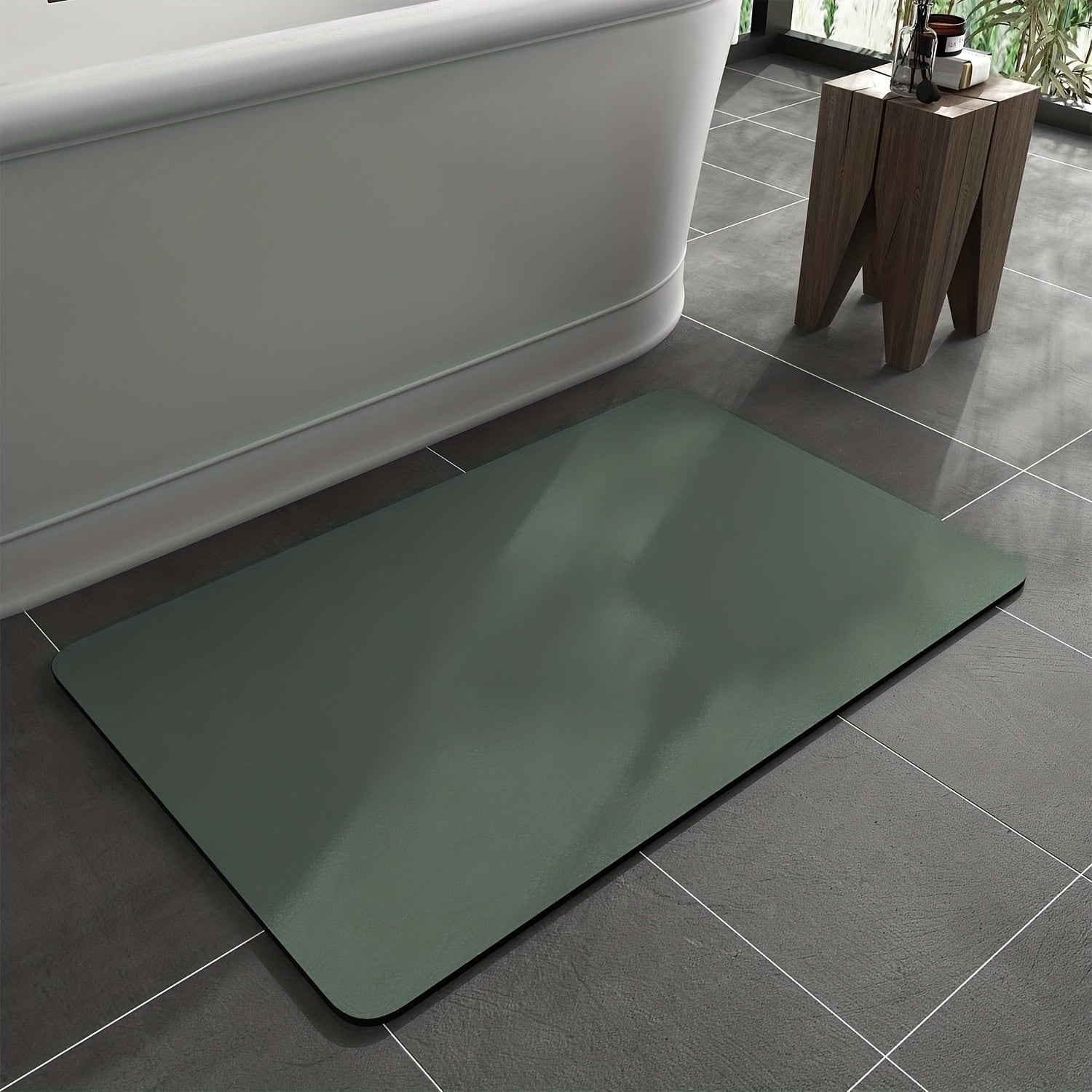 Antislip Bath Mat - Quick Drying - Safe and Stylish - 40x60 cm