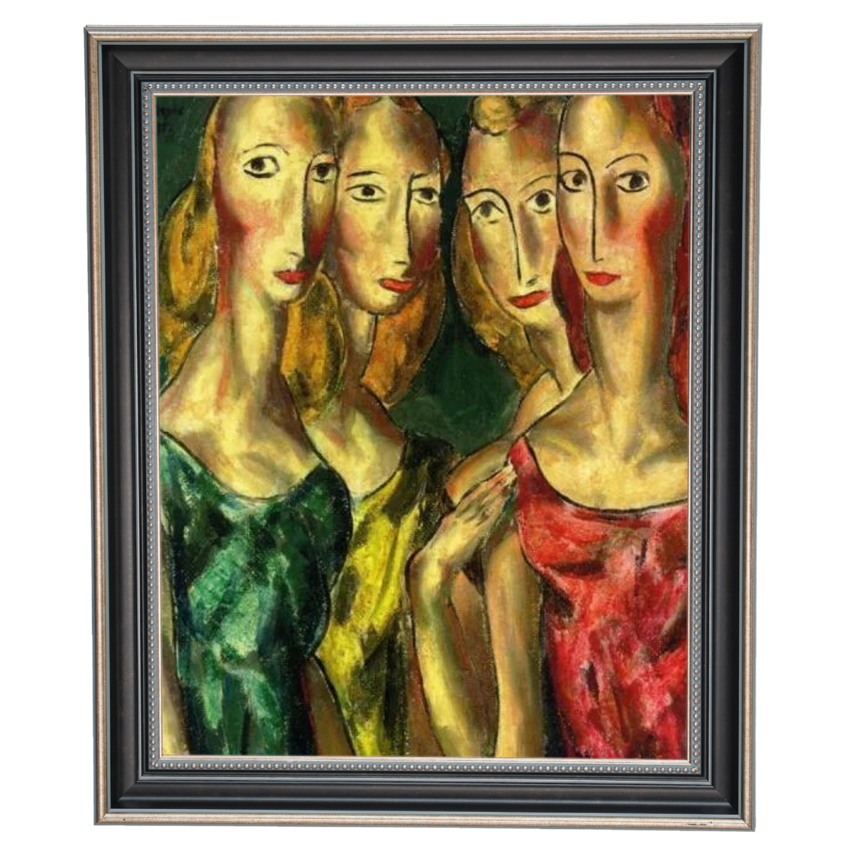 SisterGrace - Four Sisters Vintage Art for Walls