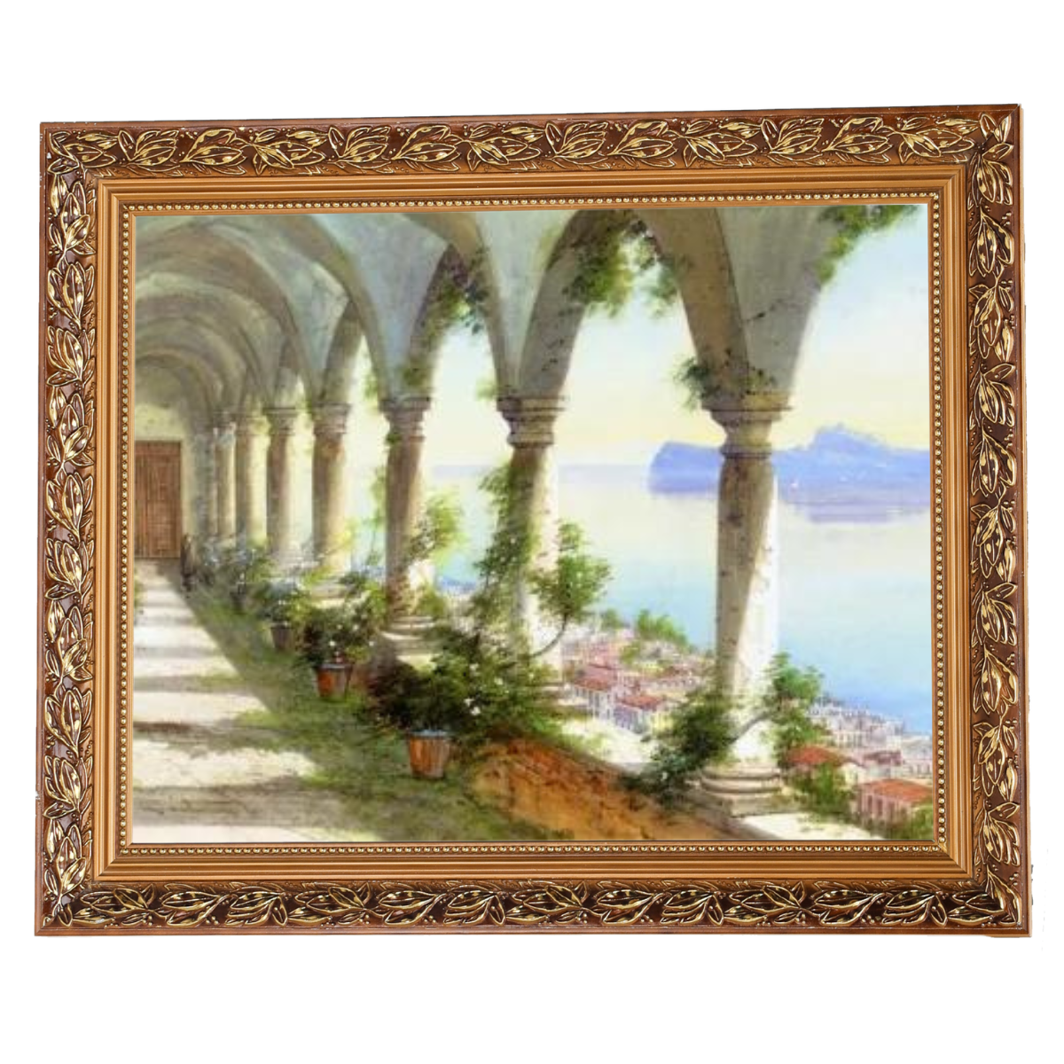 Capri Elegance - Classic Column Gallery Art Wall Decor