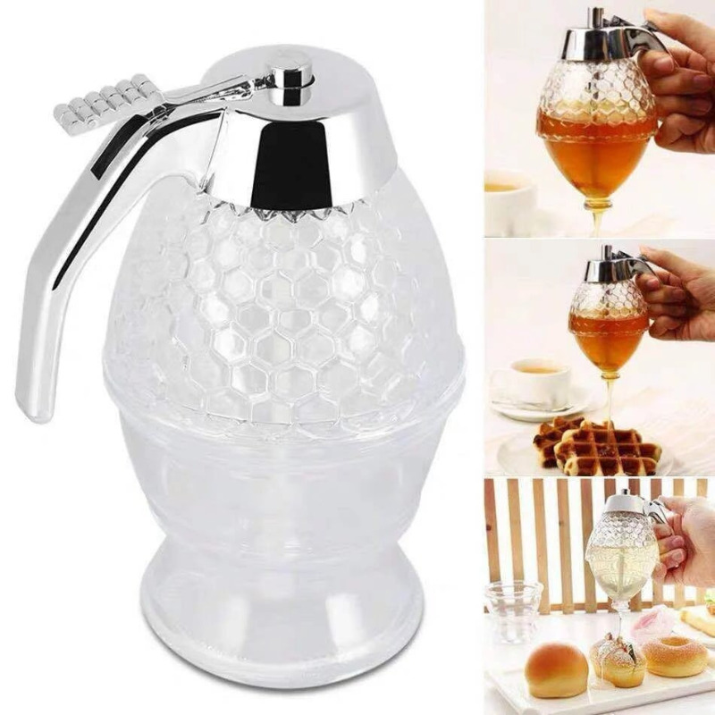 Honey Dispenser - Handy & Stylish - 200 ml Eco-Friendly