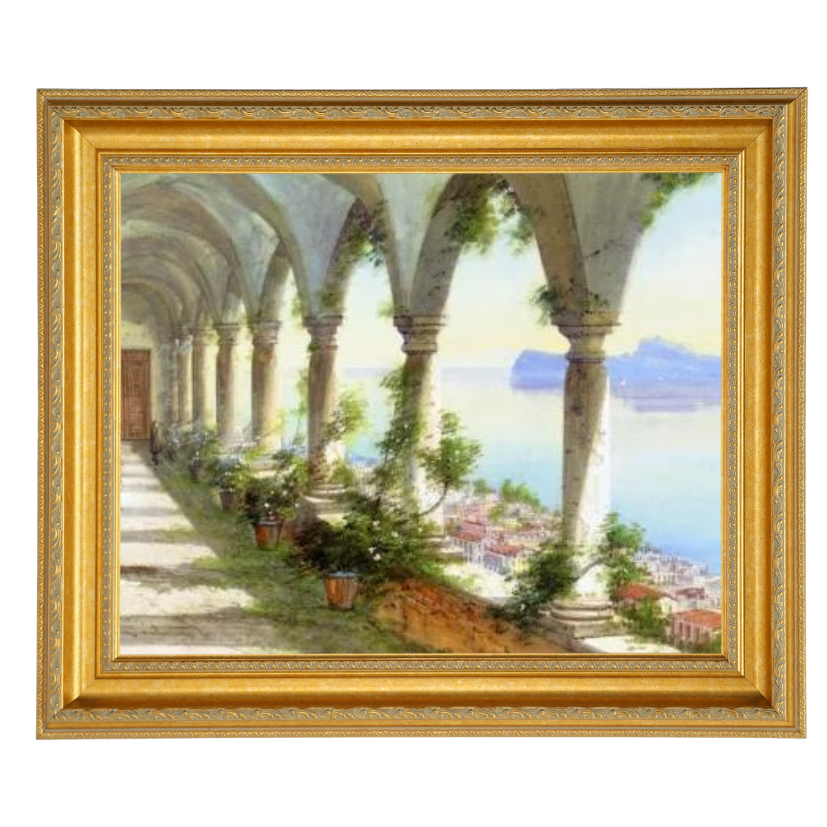 Capri Elegance - Classic Column Gallery Art Wall Decor