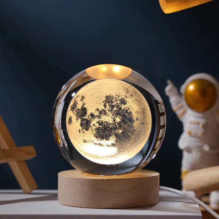 StellaNova - Crystal Ball 3D - Solar System LED Night Light