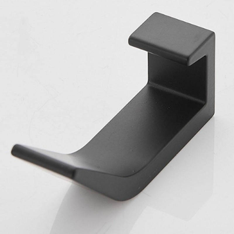 Modern Black and White Wall Hook Set – Ideal for Coats and Towels