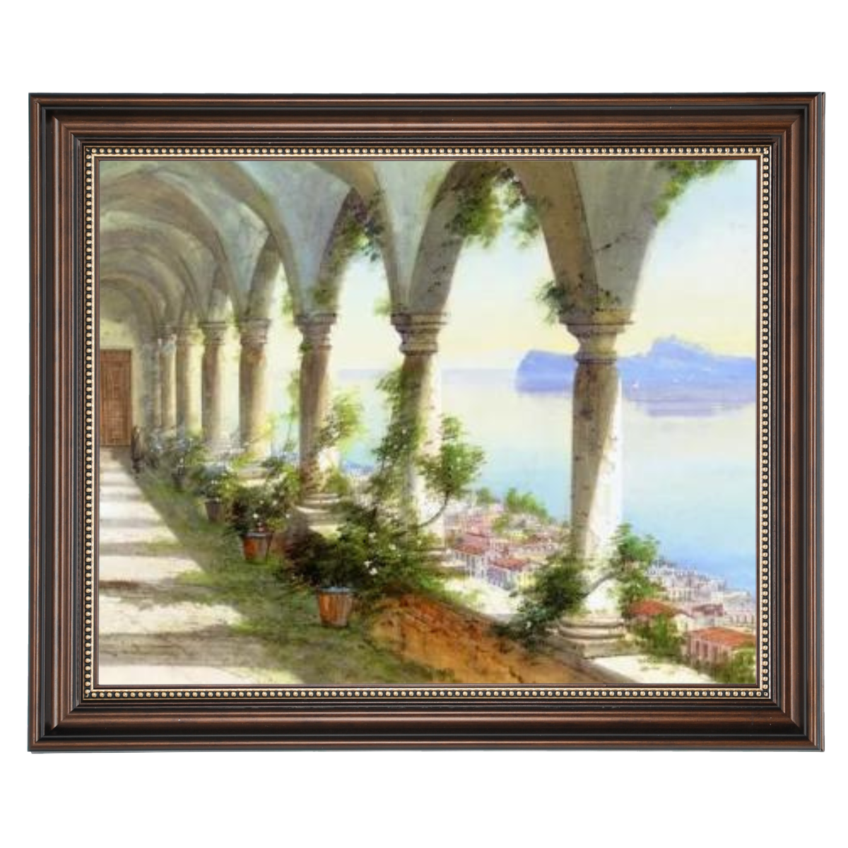 Capri Elegance - Classic Column Gallery Art Wall Decor