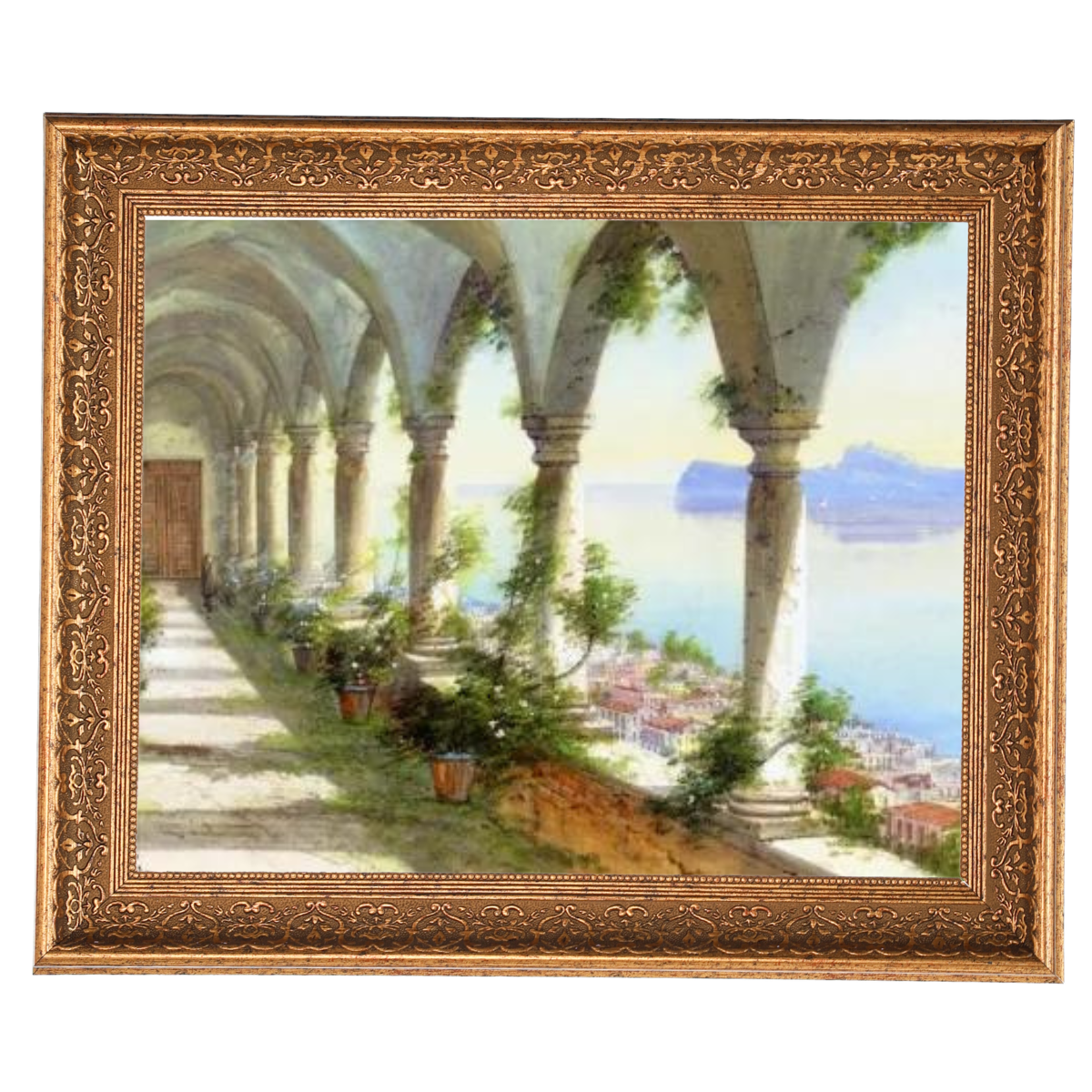 Capri Elegance - Classic Column Gallery Art Wall Decor