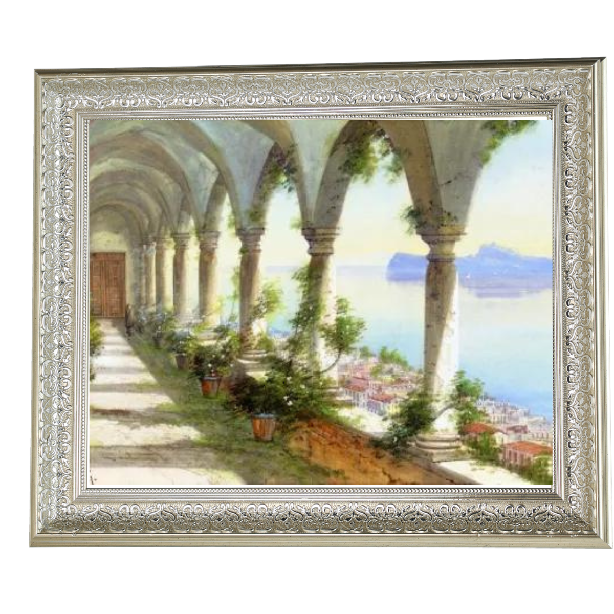 Capri Elegance - Classic Column Gallery Art Wall Decor