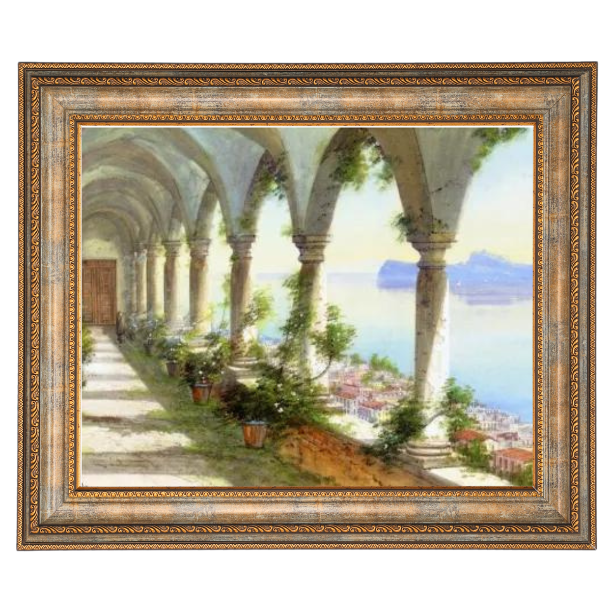 Capri Elegance - Classic Column Gallery Art Wall Decor