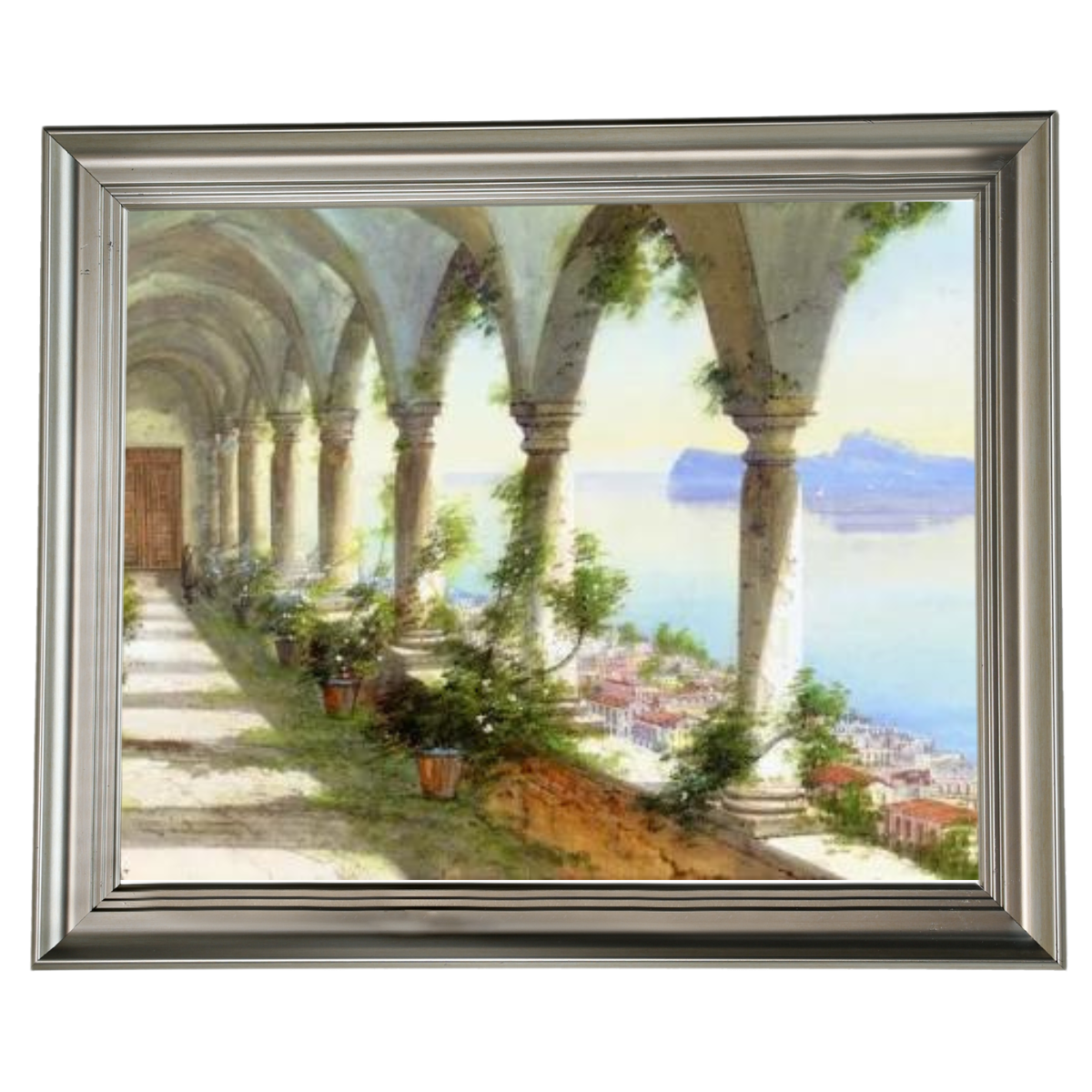 Capri Elegance - Classic Column Gallery Art Wall Decor