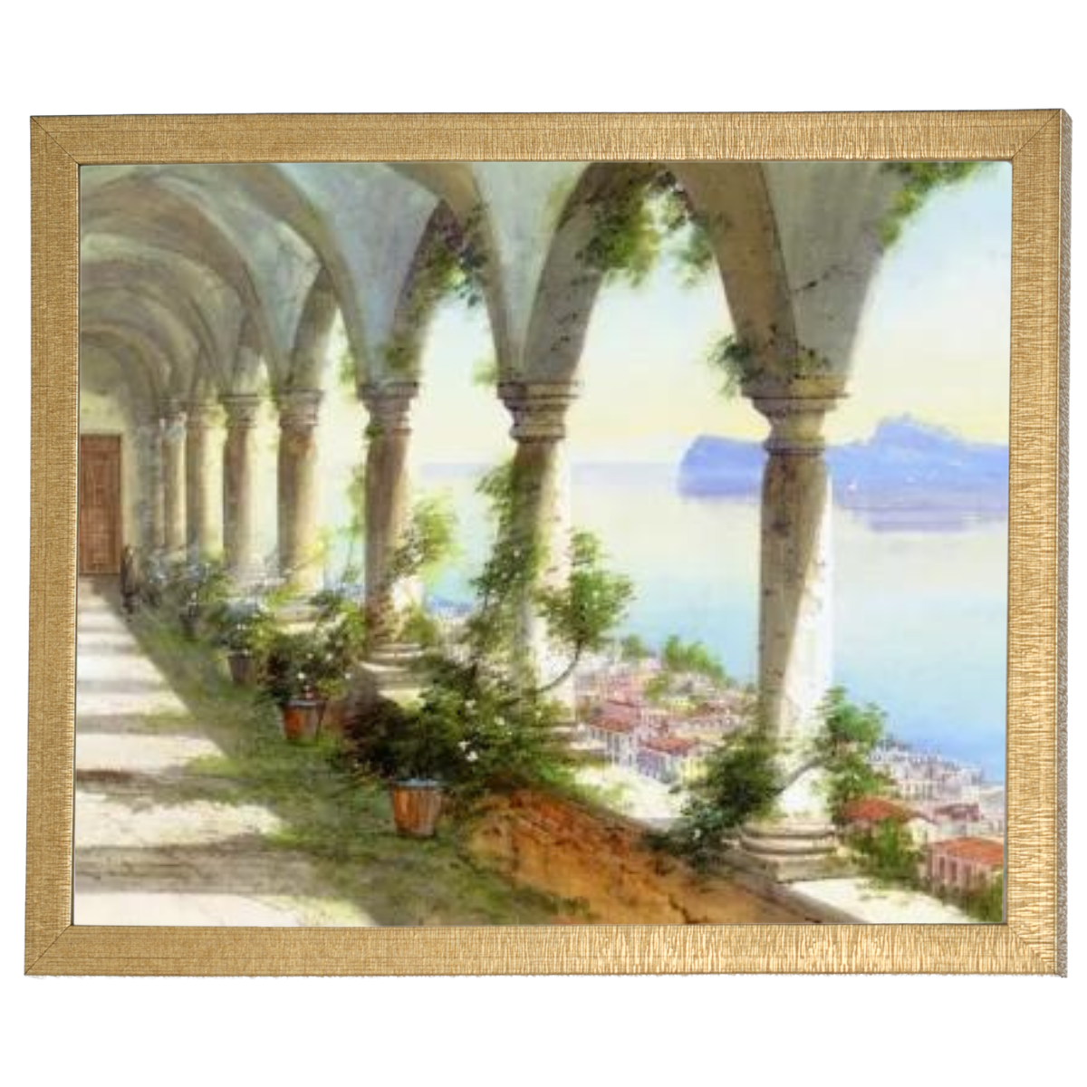 Capri Elegance - Classic Column Gallery Art Wall Decor