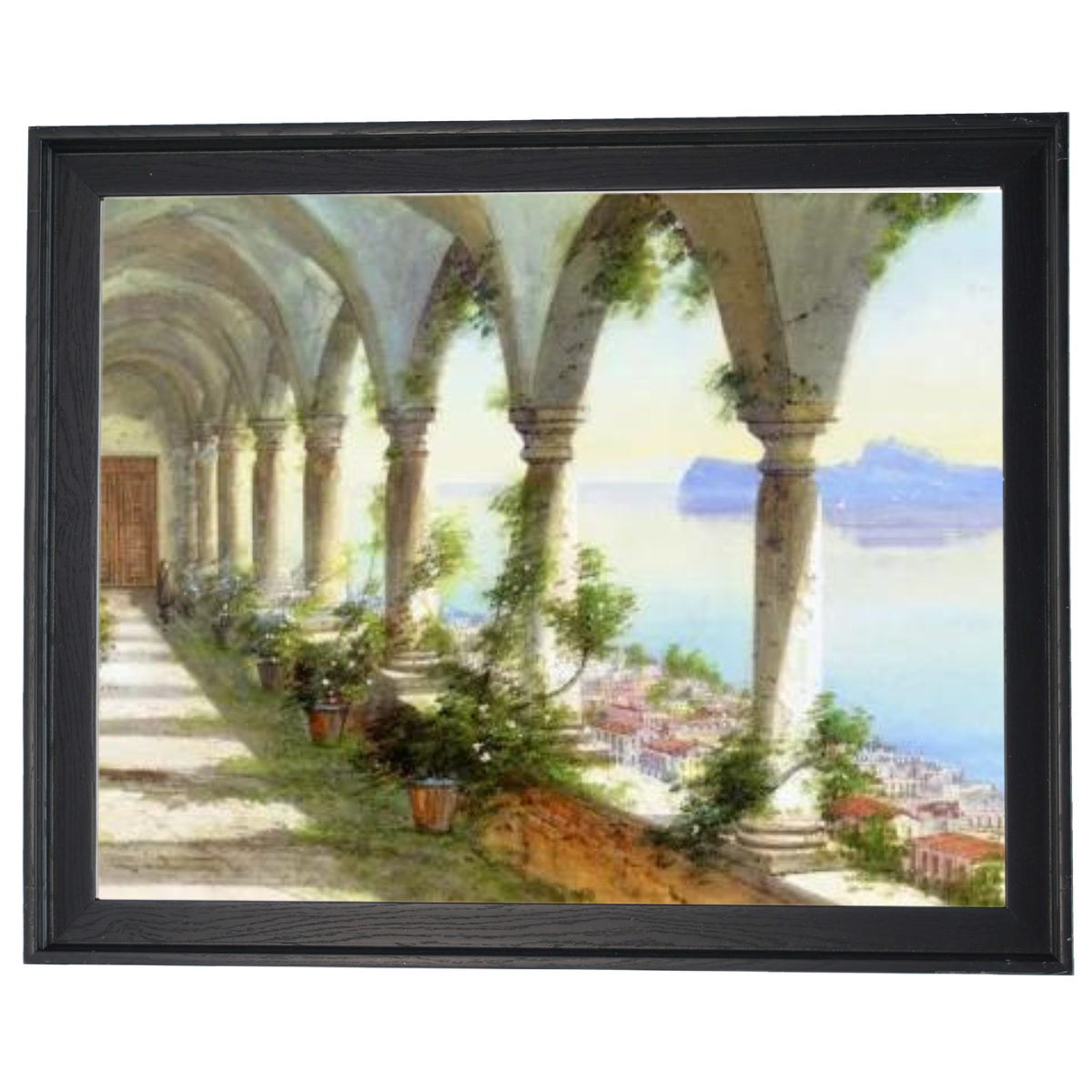 Capri Elegance - Classic Column Gallery Art Wall Decor