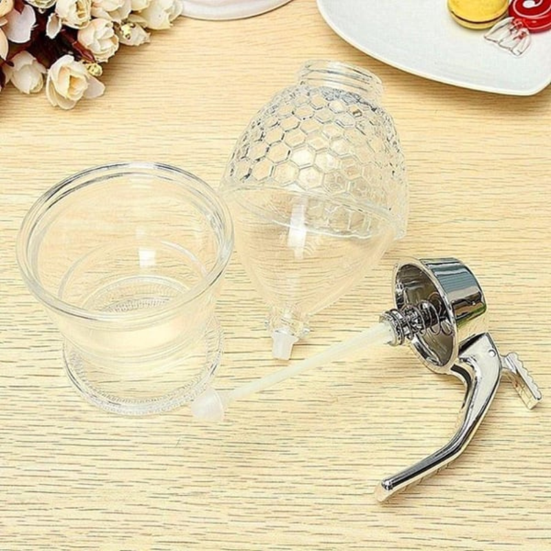 Honey Dispenser - Handy & Stylish - 200 ml Eco-Friendly