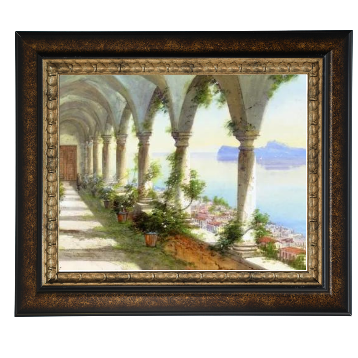 Capri Elegance - Classic Column Gallery Art Wall Decor