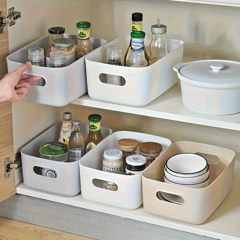 HomeLuxe - Sustainable Storage Baskets with Handles (Set of 4)