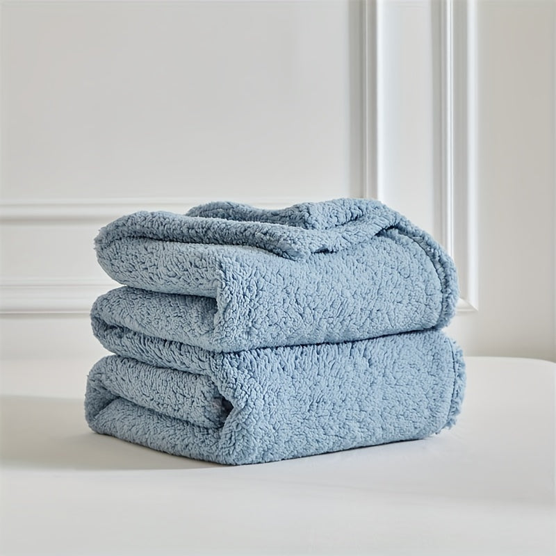 Sherpa Fleece Blanket - Luxe Soft Warm Blanket