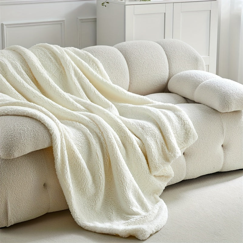 Sherpa Fleece Blanket - Luxe Soft Warm Blanket