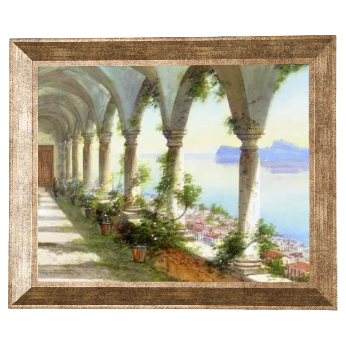 Capri Elegance - Classic Column Gallery Art Wall Decor