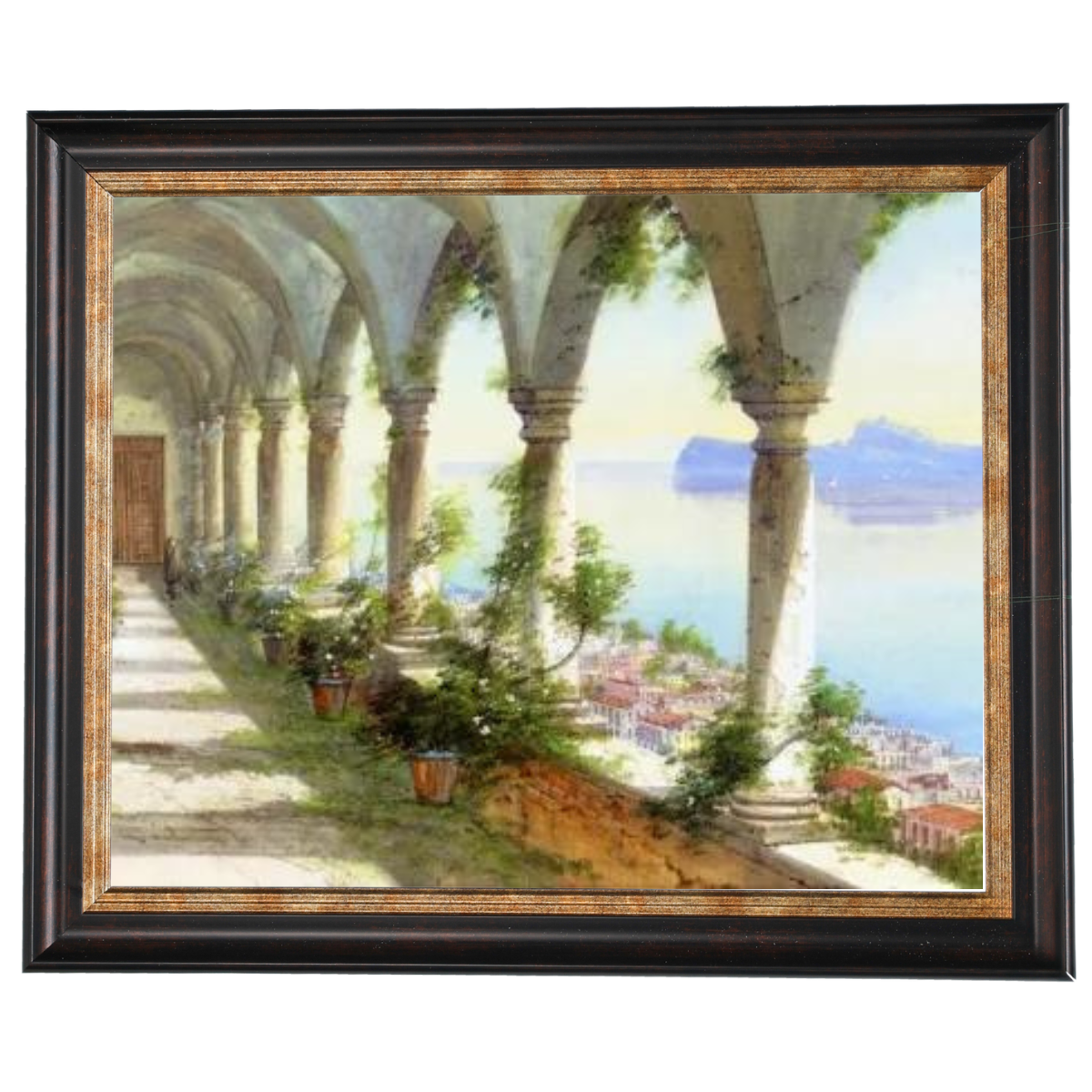 Capri Elegance - Classic Column Gallery Art Wall Decor