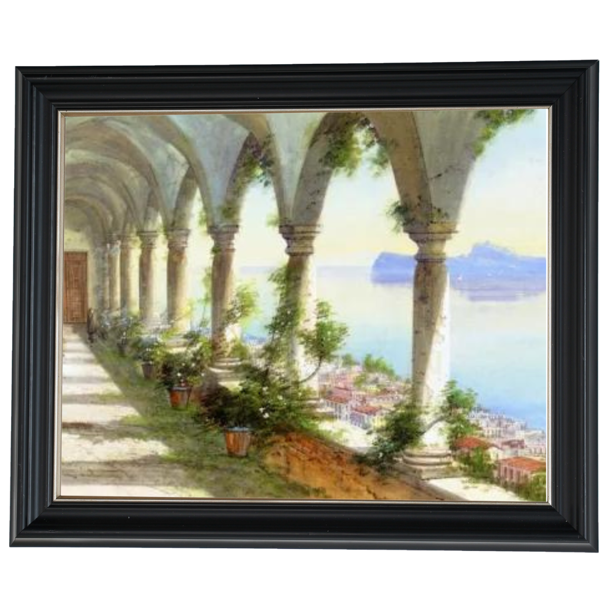 Capri Elegance - Classic Column Gallery Art Wall Decor