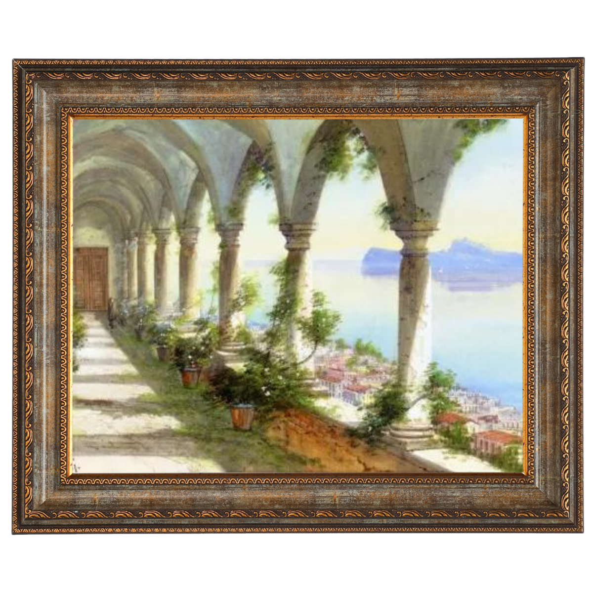 Capri Elegance - Classic Column Gallery Art Wall Decor