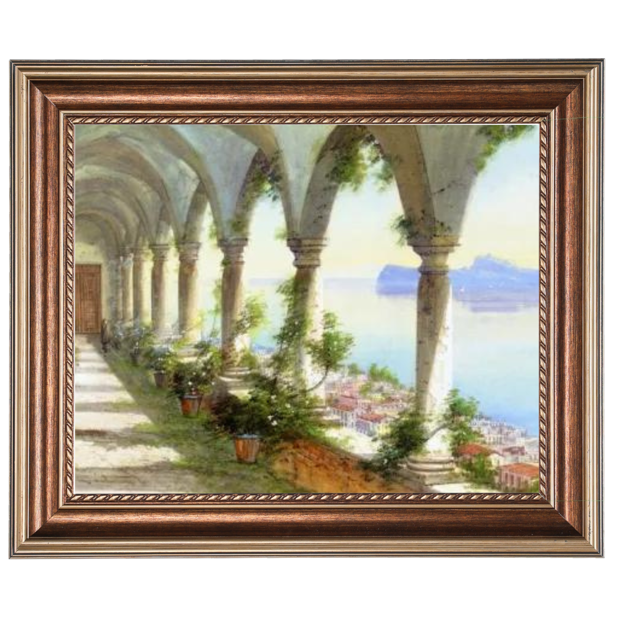 Capri Elegance - Classic Column Gallery Art Wall Decor