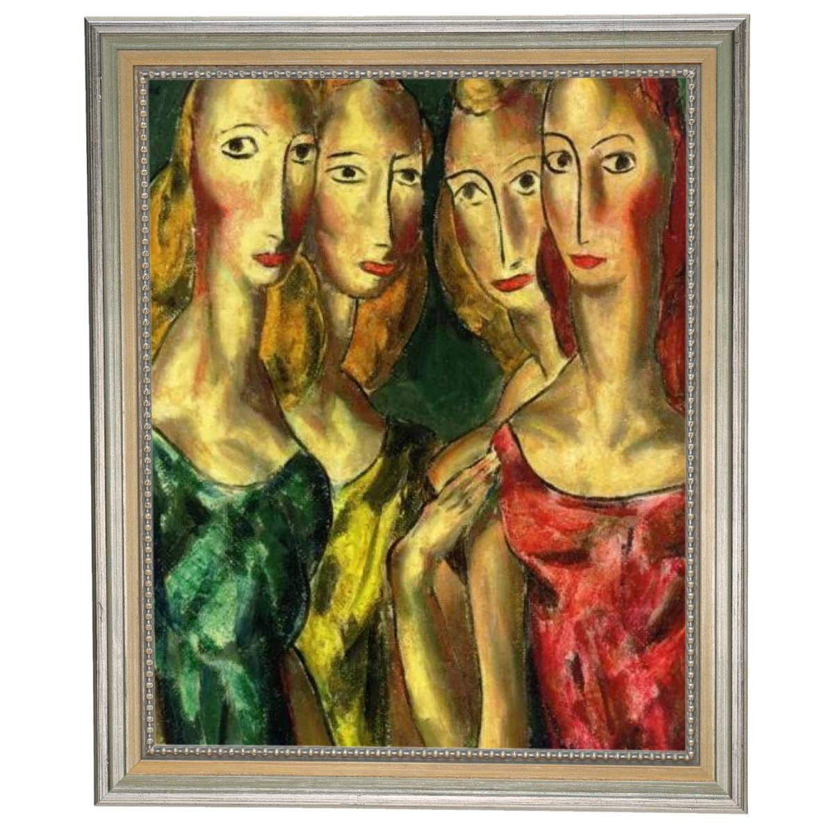 SisterGrace - Four Sisters Vintage Art for Walls