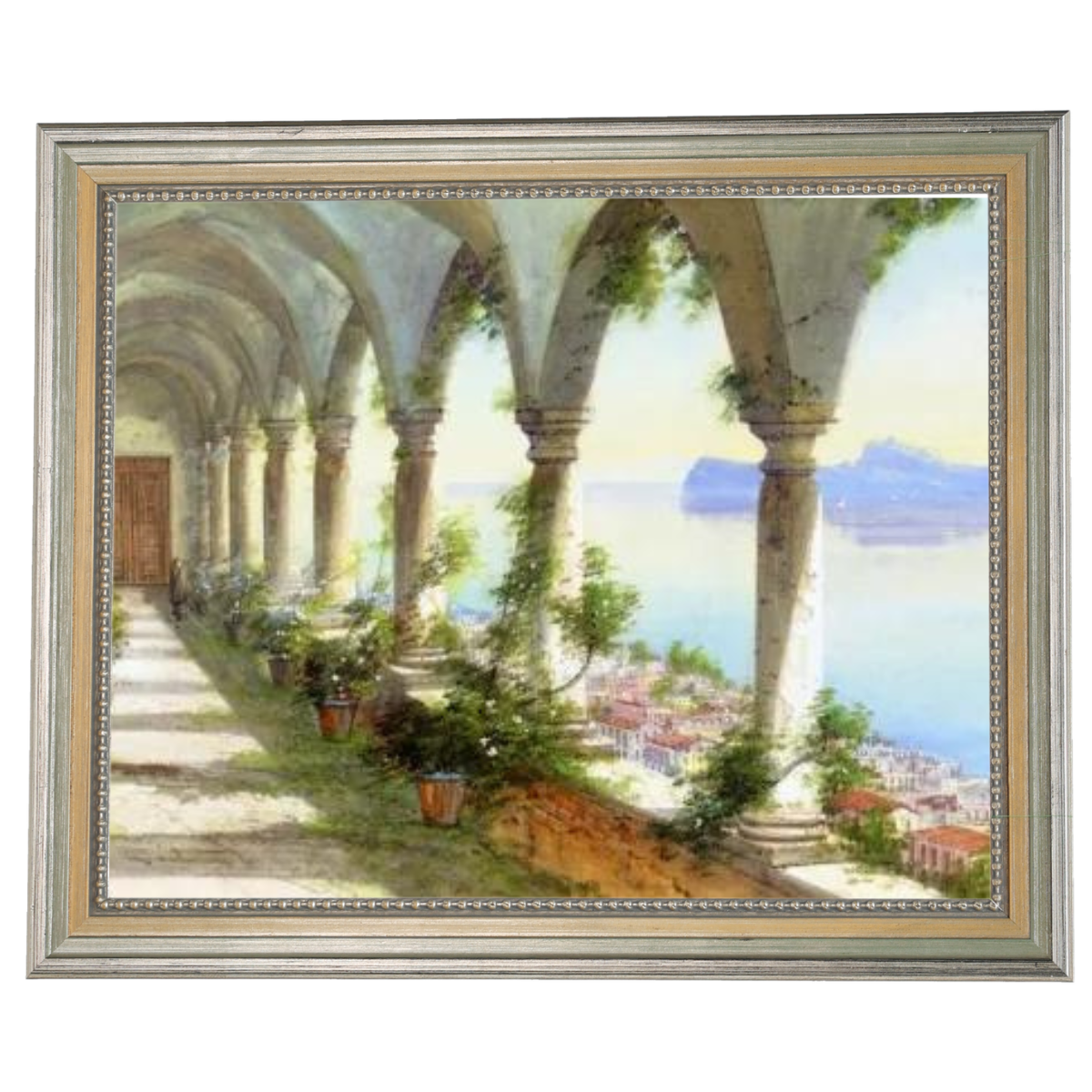 Capri Elegance - Classic Column Gallery Art Wall Decor