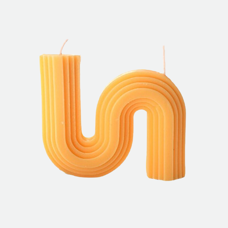 Decorative Candles with Unique Shapes and Scents