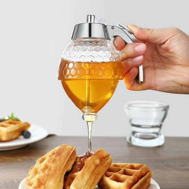 Honey Dispenser - Handy & Stylish - 200 ml Eco-Friendly