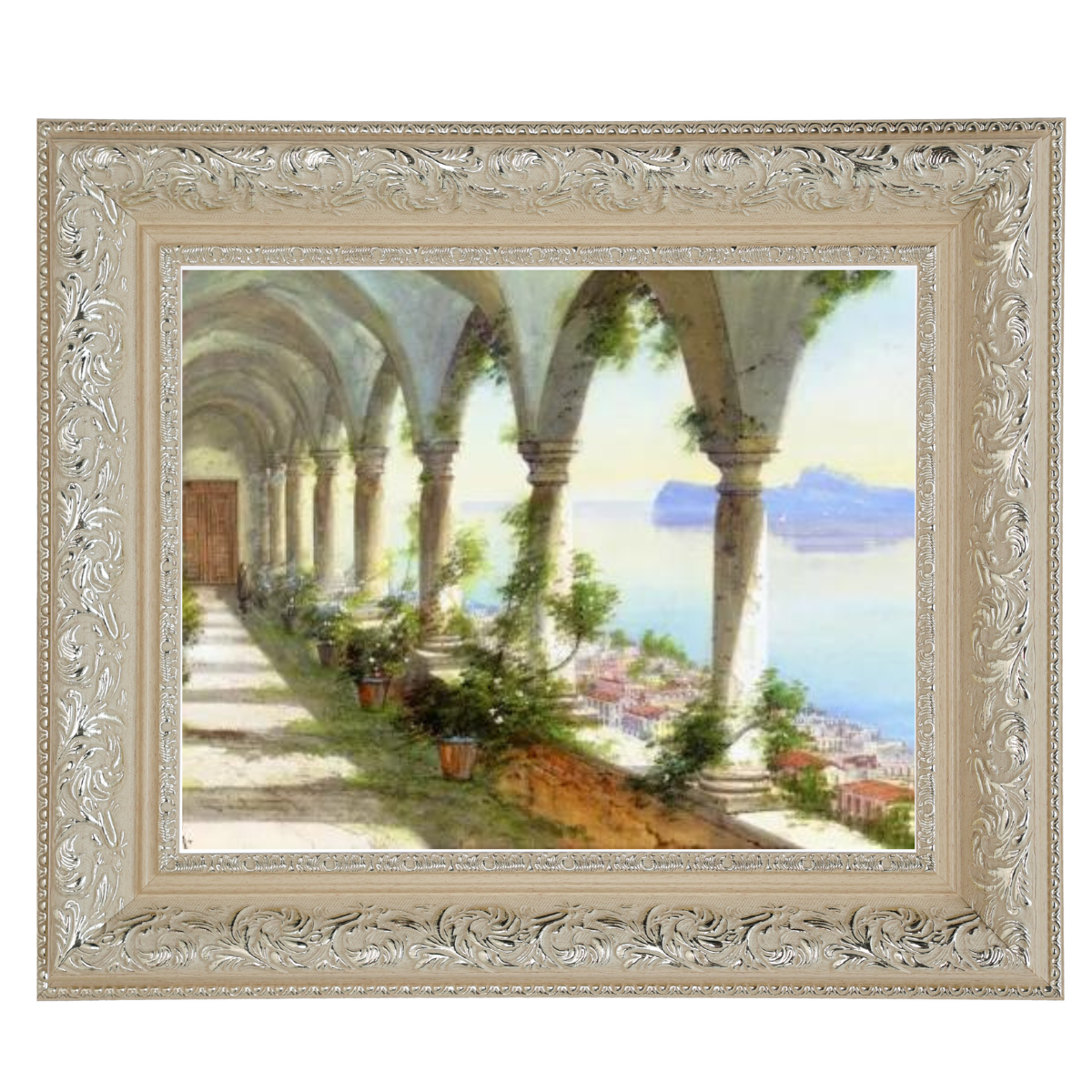 Capri Elegance - Classic Column Gallery Art Wall Decor