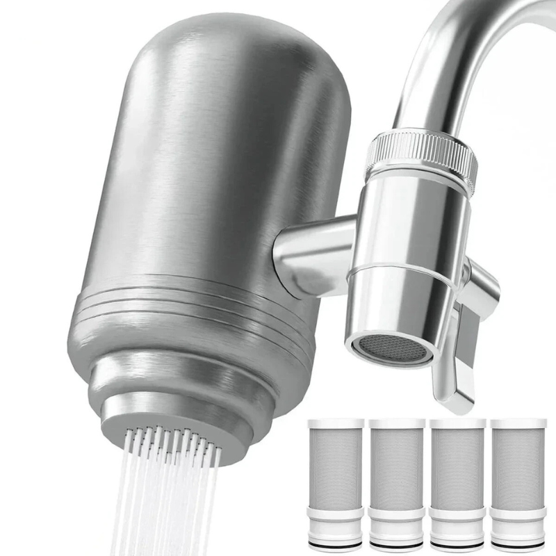 STAVO - Stainless Steel Water Filter with NSF Certification