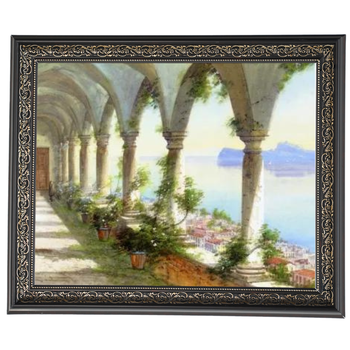 Capri Elegance - Classic Column Gallery Art Wall Decor